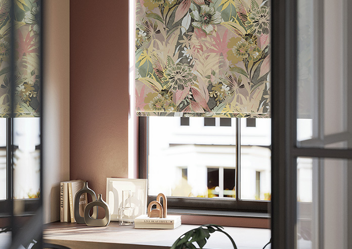 Bali, Blush - Roman Blind - Image 5
